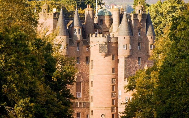 Glamis Castle, Angus, Scotland
