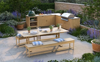 how to create an outdoor kitchen