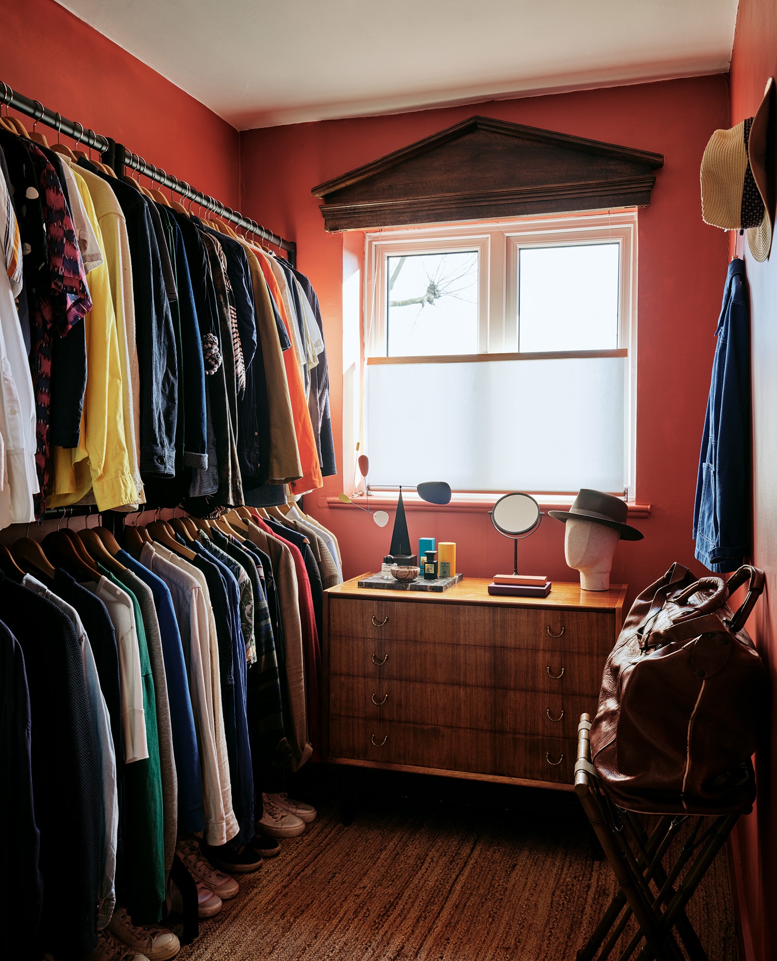 James Arkoulis dressing room