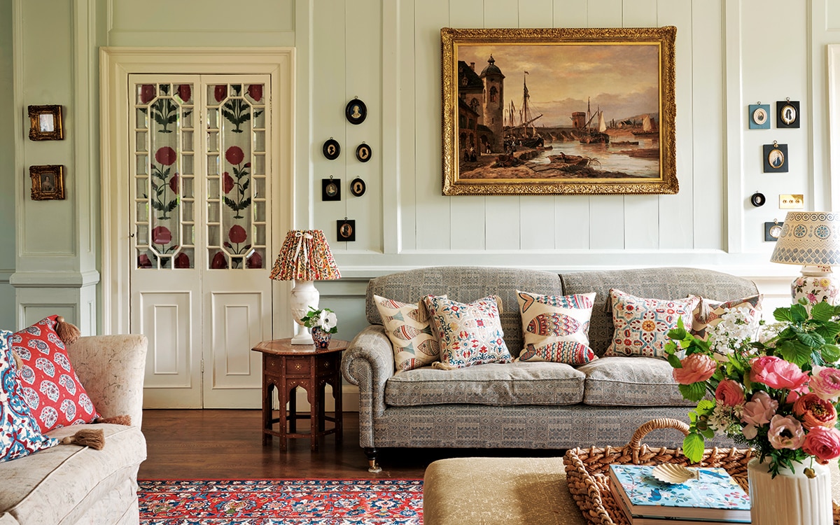Living room ideas lead Crosthwaite house