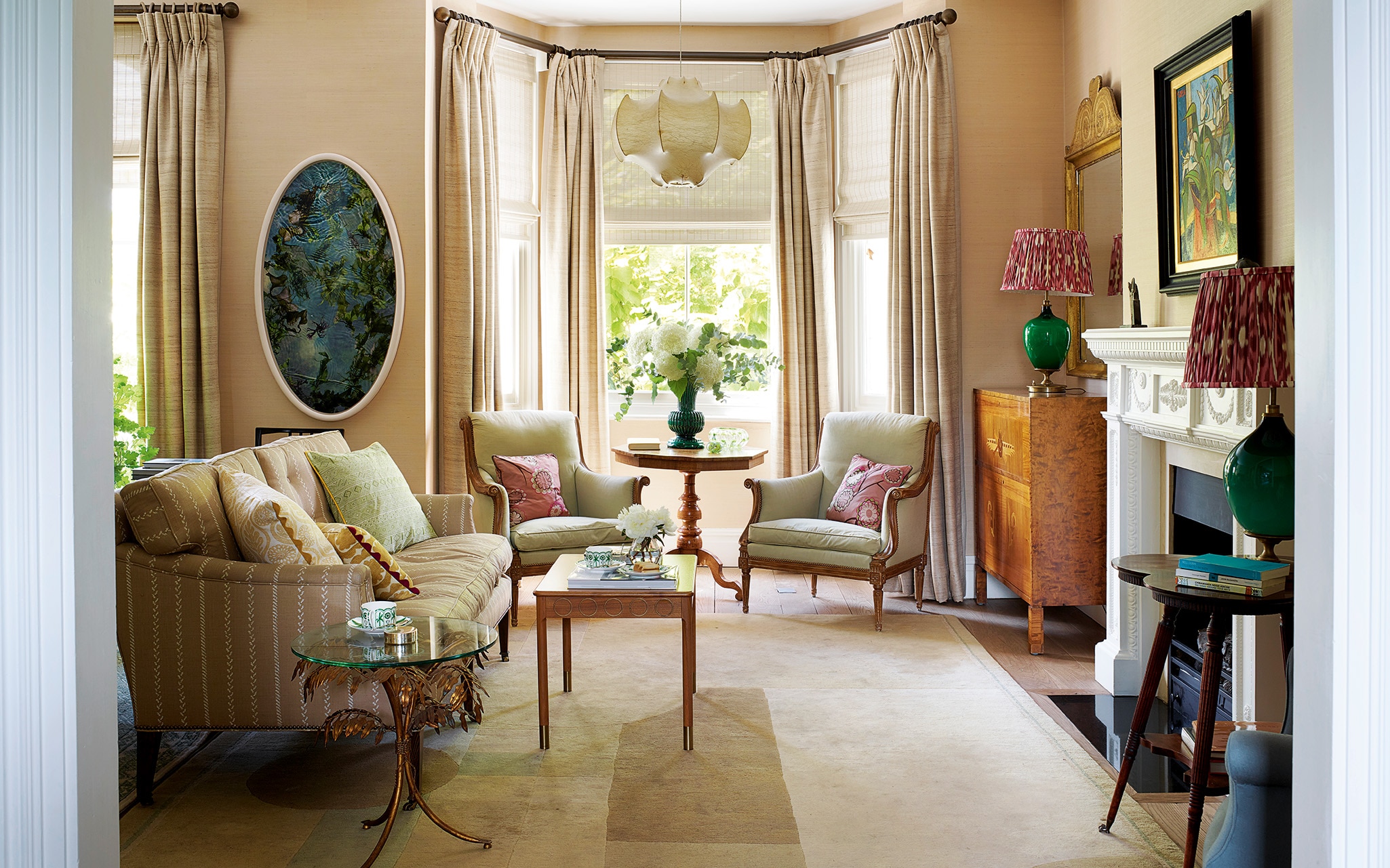 Sam Godsal house drawing room