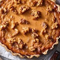 pumpking and walnut pie
